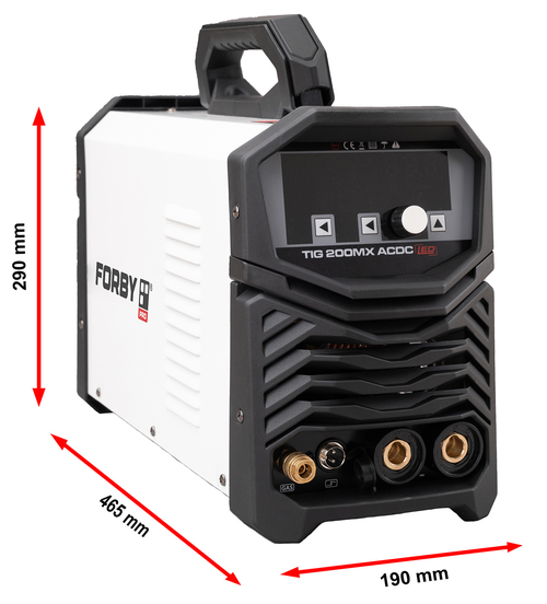 Suvirinimo aparatas FORBY® TIG 200MX AC/DC (200A - 60%) (pulsinis) aprašymas - Prekės nuotrauka