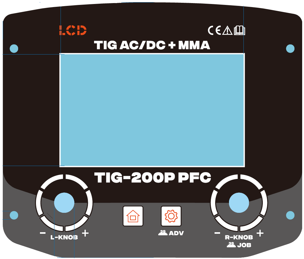 Suvirinimo aparatas Hornec® MASTER-TIG iQ 200 AC/DC PFC aprašymas - Prekės nuotrauka