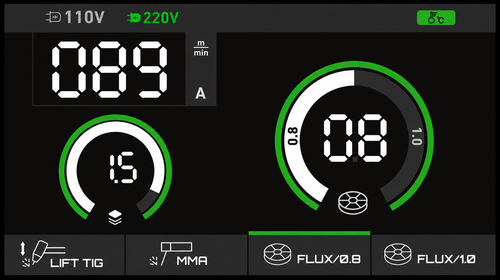 Suvirinimo aparatas HORNEC® smart SynMIG 2150i FLUX (be dujų) aprašymas - Prekės nuotrauka
