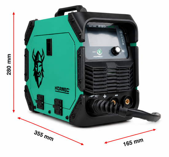 Suvirinimo aparatas HORNEC® smart SynMIG 2150i FLUX (be dujų) aprašymas - Prekės nuotrauka