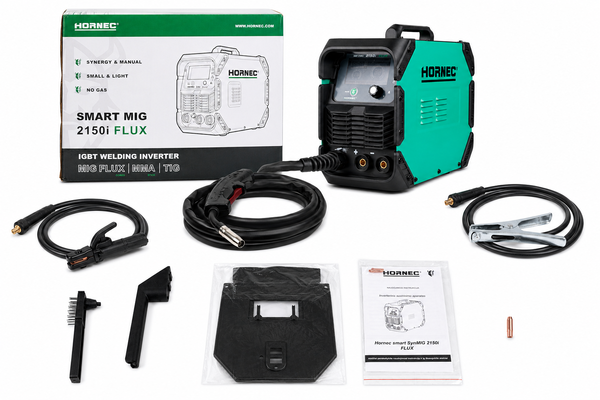 Suvirinimo aparatas HORNEC® smart SynMIG 2150i FLUX (be dujų) aprašymas - Prekės nuotrauka