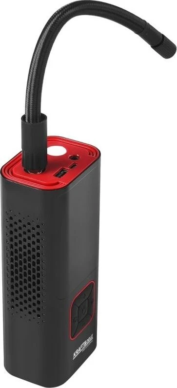 Kraft&Dele Akumuliatorinis oro kompresorius, 85 W, 10 bar, su LCD ekranu ir LED žibintuvėliu