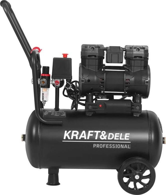 Kraft&Dele Bealyvis oro kompresorius, 24 l, 1450 W, 8 bar, 230 V