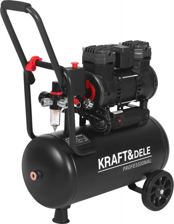 Kraft&Dele Bealyvis oro kompresorius, 24 l, 1450 W, 8 bar, 230 V