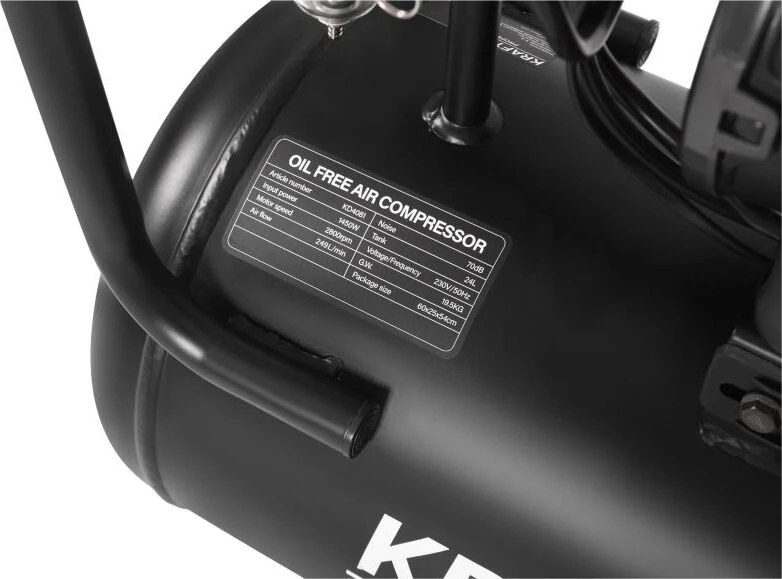 Kraft&Dele Bealyvis oro kompresorius, 24 l, 1450 W, 8 bar, 230 V