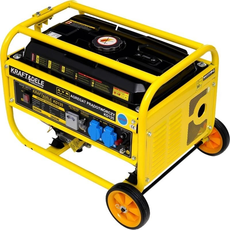 Kraft&Dele Benzininis elektros generatorius, 3 kW, 230 V