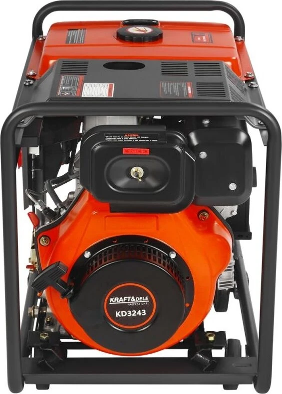 Kraft&Dele Dyzelinis elektros generatorius, 6,5/7 kW, 230/400 V, su elektriniu paleidimu