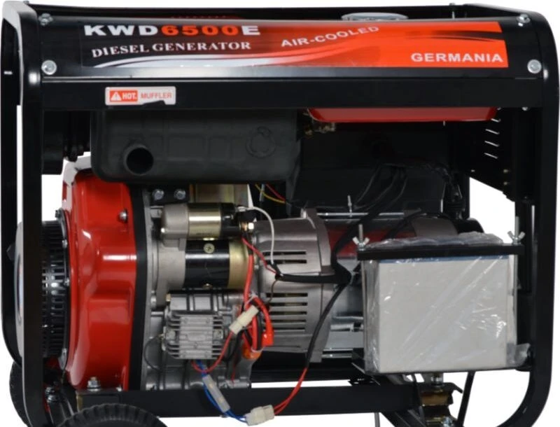 Kraft&Dele Dyzelinis trifazis elektros generatorius, 6 kW, 230/380 V