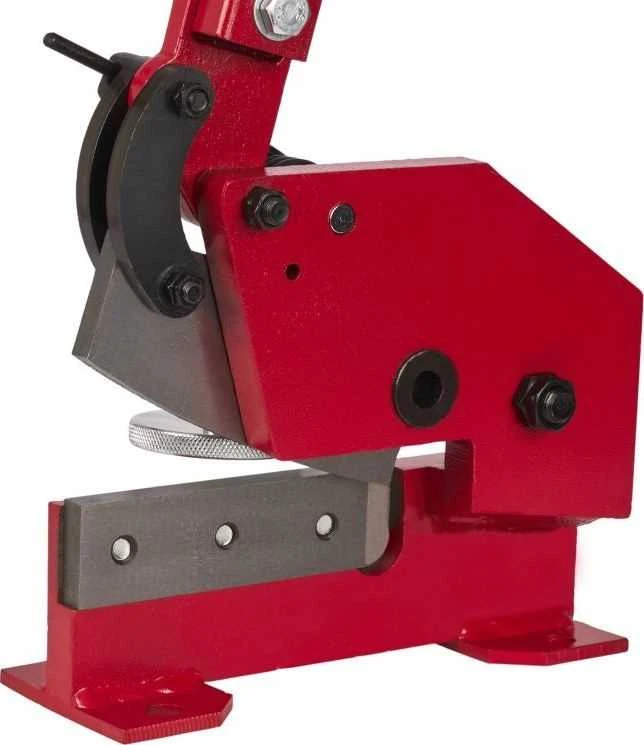 Kraftampdele Kraft&Dele Giljotina lakštiniam metalui ir strypams HS-5, peilio ilgis 125 mm