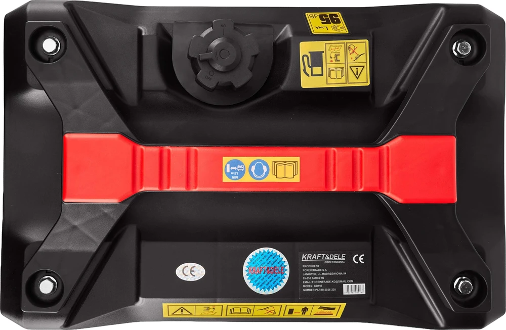 Kraft&Dele El. srovės generatorius benzininis inverterinis 2500W 230V