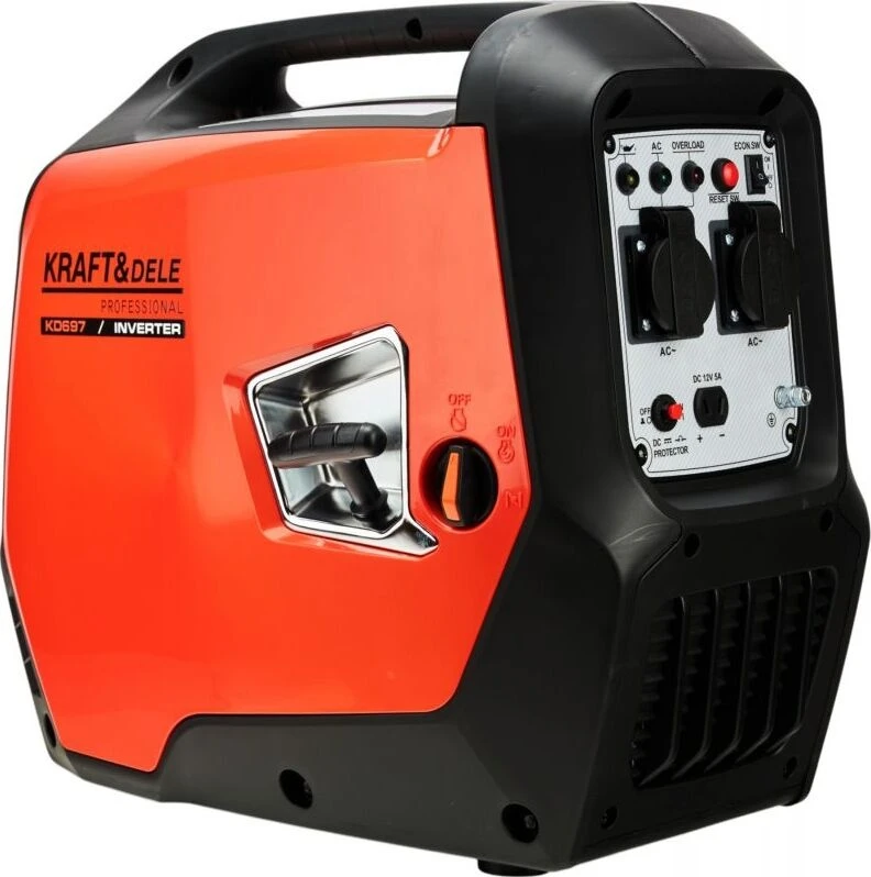 Kraft&Dele Inverterinis benzininis elektros generatorius, 2,3 kW, 230 V