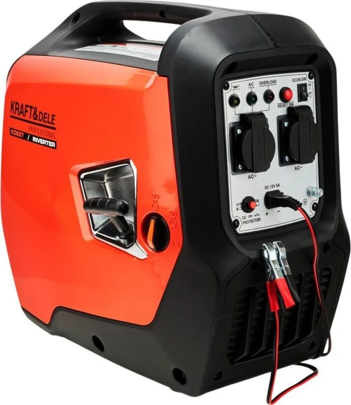 Kraft&Dele Inverterinis benzininis elektros generatorius, 2,3 kW, 230 V