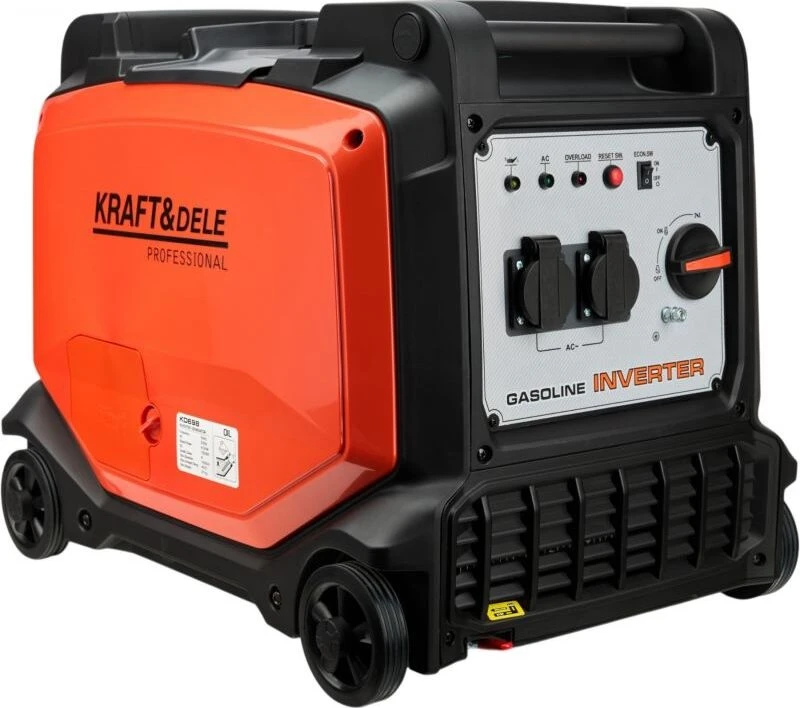 Kraft&Dele Inverterinis benzininis elektros generatorius, 4 kW, 230 V