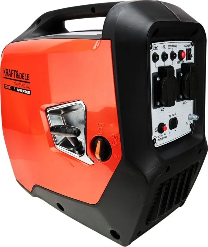 Kraft&Dele Inverterinis benzininis elektros generatorius, 2,3 kW, 230 V