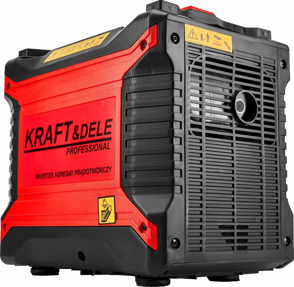 Kraft&Dele El. srovės generatorius benzininis inverterinis 2500W 230V