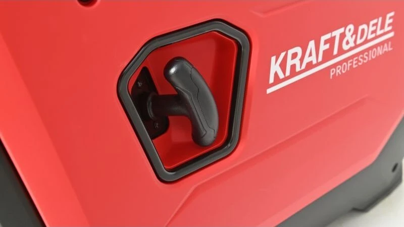 Kraft&Dele Inverterinis benzininis elektros generatorius, 3,5 kW, 230 V, su 12 V ir USB išėjimais