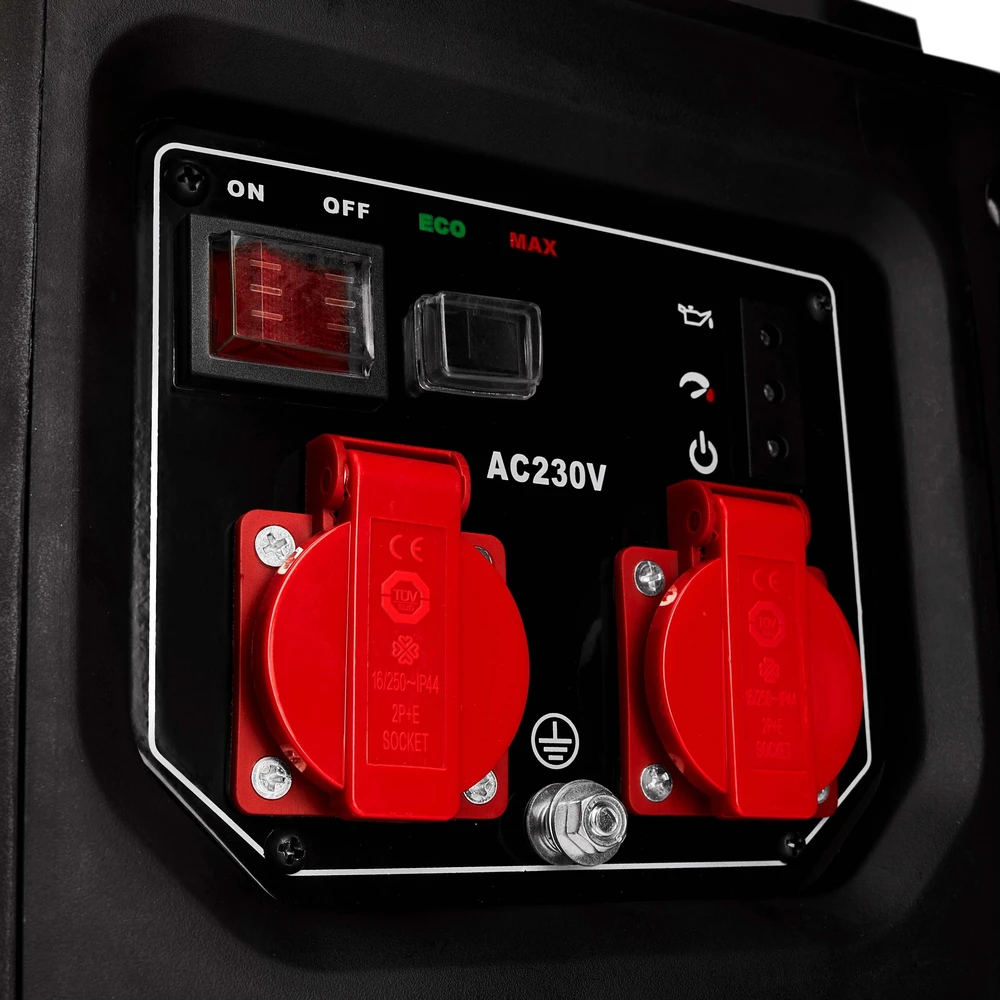 Kraft&Dele El. srovės generatorius benzininis inverterinis 2500W 230V