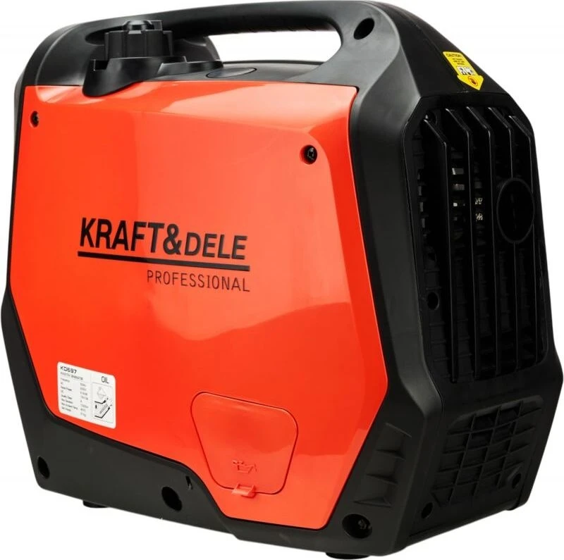 Kraft&Dele Inverterinis benzininis elektros generatorius, 2,3 kW, 230 V