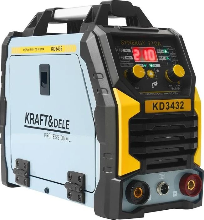 Kraft&Dele Inverterinis suvirinimo aparatas MMA / TigLift / MIG Flux (be dujų)
