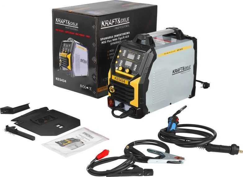 Kraft&Dele Inverterinis suvirinimo aparatas MIG Flux MMA TigLift SYNERGY 255