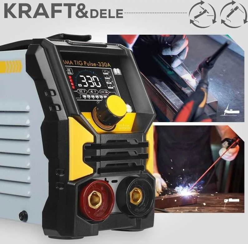 Kraft&Dele Inverterinis suvirinimo aparatas MMA TIG LIFT PULSE 330