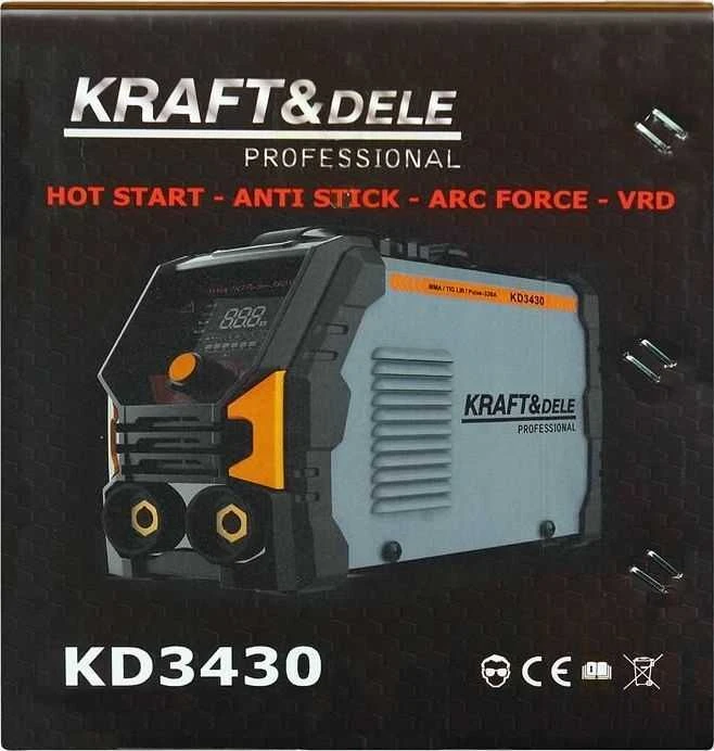 Kraft&Dele Inverterinis suvirinimo aparatas MMA TIG LIFT PULSE 330