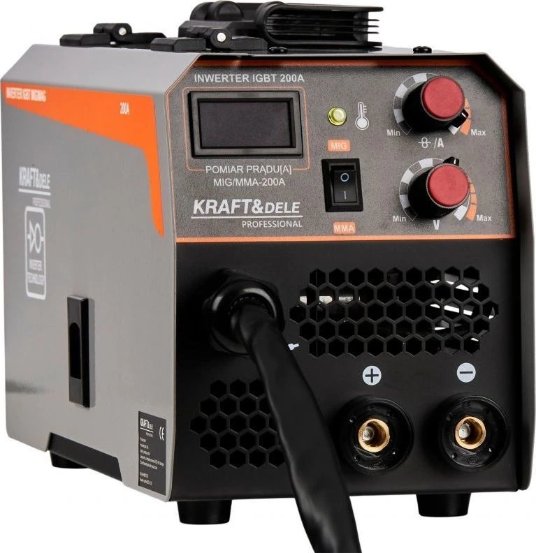 KRAFT & DELE Suvirinimo aparatas Kraft&Dele KD1788, MIG/MMA, 200A