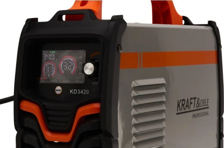 Kraft&Dele Inverterinis suvirinimo aparatas MMA (LIFT TIG/MMA/PULSE) KD3420