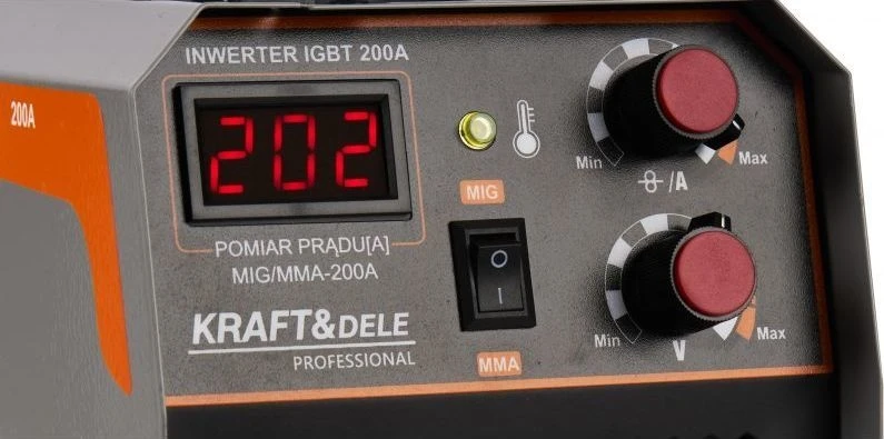 KRAFT & DELE Suvirinimo aparatas Kraft&Dele KD1788, MIG/MMA, 200A