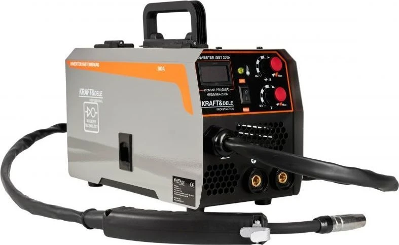KRAFT & DELE Suvirinimo aparatas Kraft&Dele KD1788, MIG/MMA, 200A