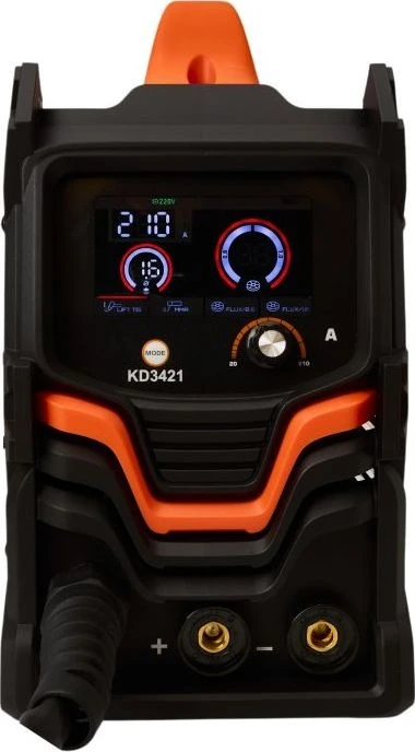 Kraft&Dele Inverterinis suvirinimo aparatas KD 220 TIG LIFT / MMA / MIG flux (suvirinimui be dujų)