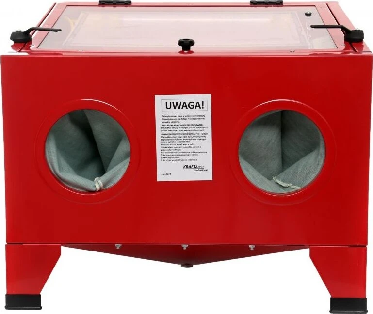 Kraft&Dele Smėliasrovė - smėliapūtė, vertikali, 90 l, su LED apšvietimu