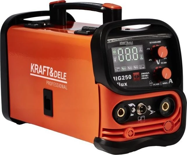 KRAFT & DELE Suvirinimo pusautomatis be dujų MIG / MMA / LIFT TIG 3in1 250A KRAFT&DELE KD1875