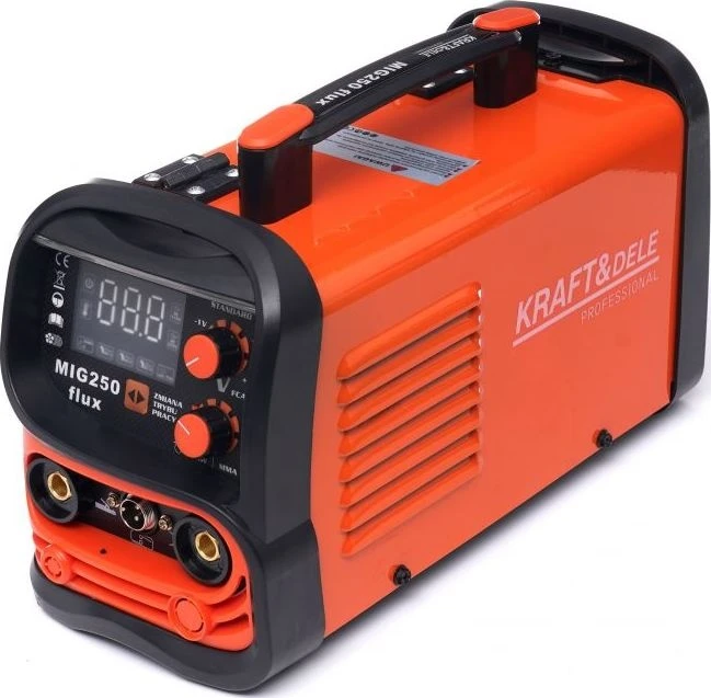 KRAFT & DELE Suvirinimo pusautomatis be dujų MIG / MMA / LIFT TIG 3in1 250A KRAFT&DELE KD1875