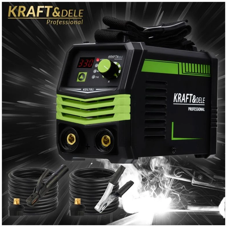 KRAFT & DELE Kraft&Dele Suvirinimo aparatas KD 330 MMA / TIG LIFT (VRD, 230V)