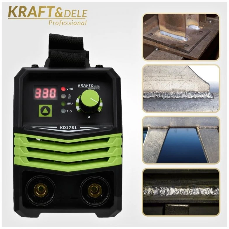 KRAFT & DELE Kraft&Dele Suvirinimo aparatas KD 330 MMA / TIG LIFT (VRD, 230V)