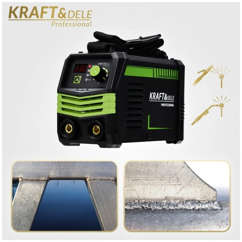 KRAFT & DELE Kraft&Dele Suvirinimo aparatas KD 330 MMA / TIG LIFT (VRD, 230V)