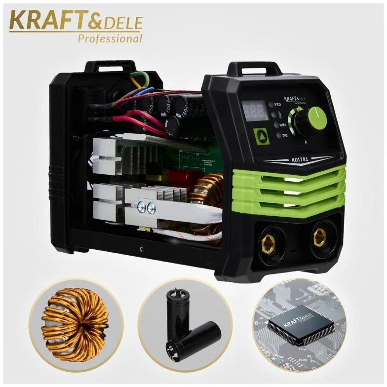KRAFT & DELE Kraft&Dele Suvirinimo aparatas KD 330 MMA / TIG LIFT (VRD, 230V)