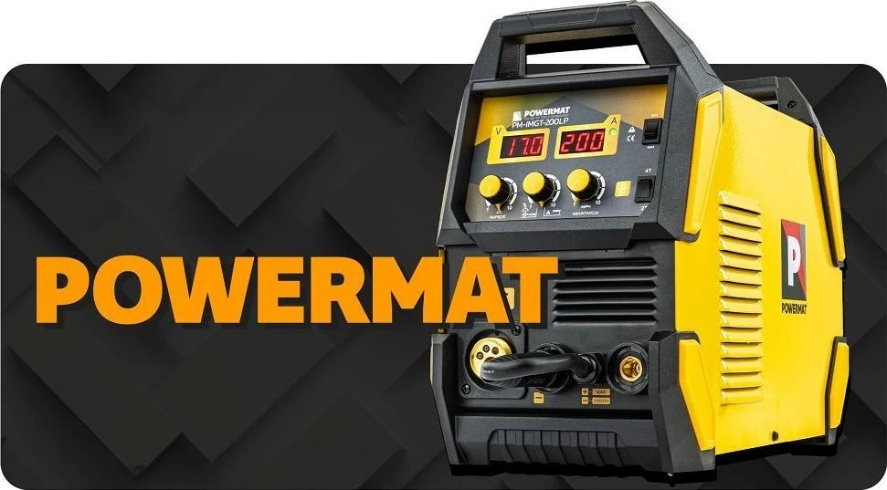 Powermat Inverterinis suvirinimo aparatas MIGOMAT PM-IMGT-200LP