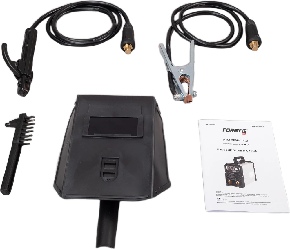 Suvirinimo aparatas FORBY® MMA 200EX PRO (200A - 60%) (su pulsu)
