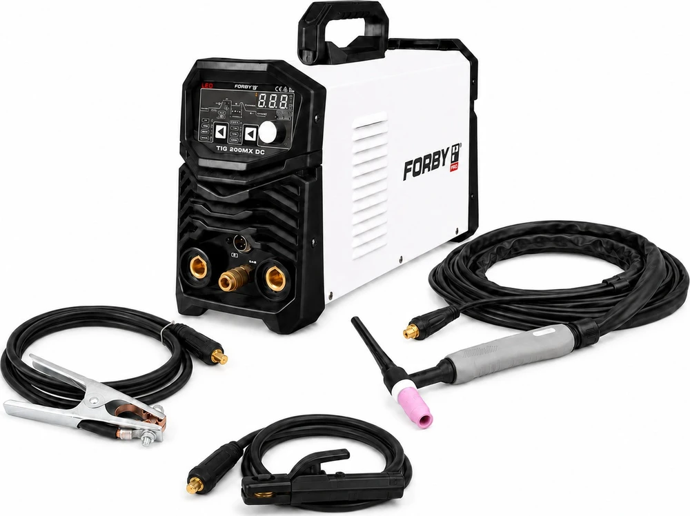 Suvirinimo aparatas FORBY® TIG 200 MX DC (200A - 60%) (sinerginis)