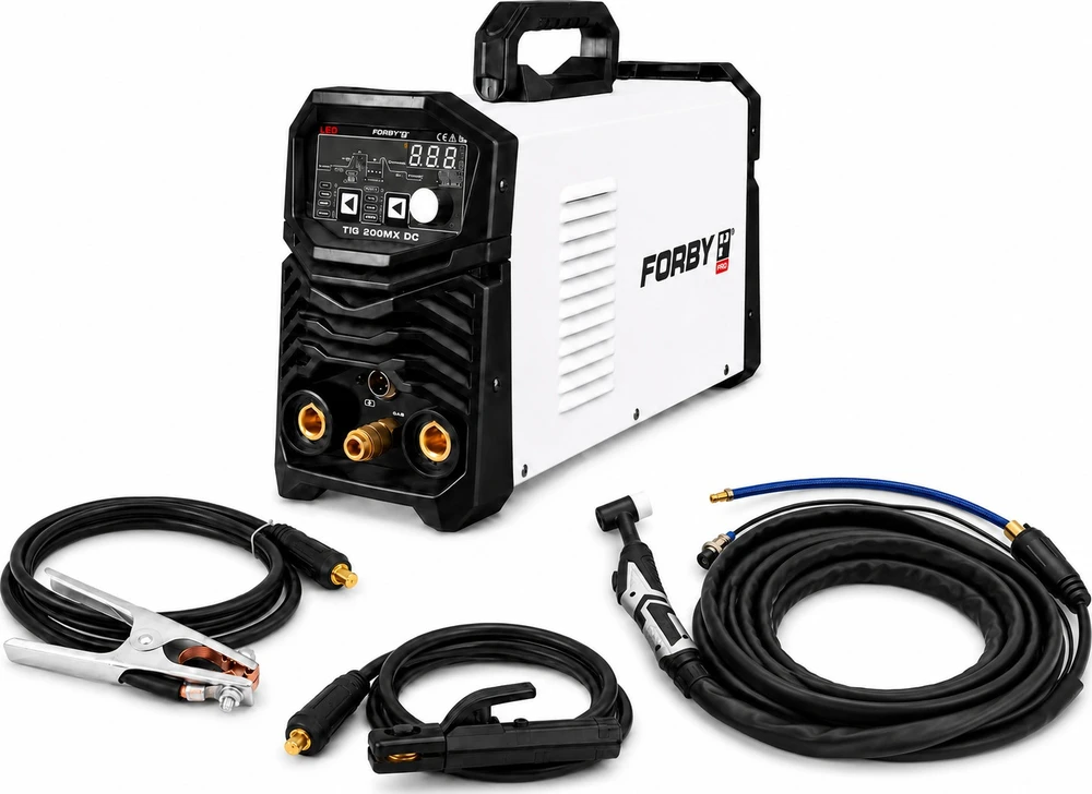 Suvirinimo aparatas FORBY® TIG 200 MX DC (200A - 60%) (sinerginis)