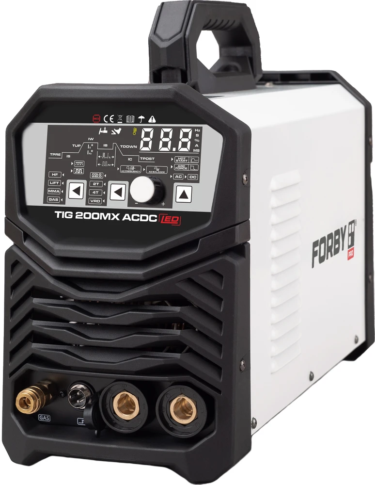 Suvirinimo aparatas FORBY® TIG 200MX AC/DC (200A - 60%) (pulsinis)