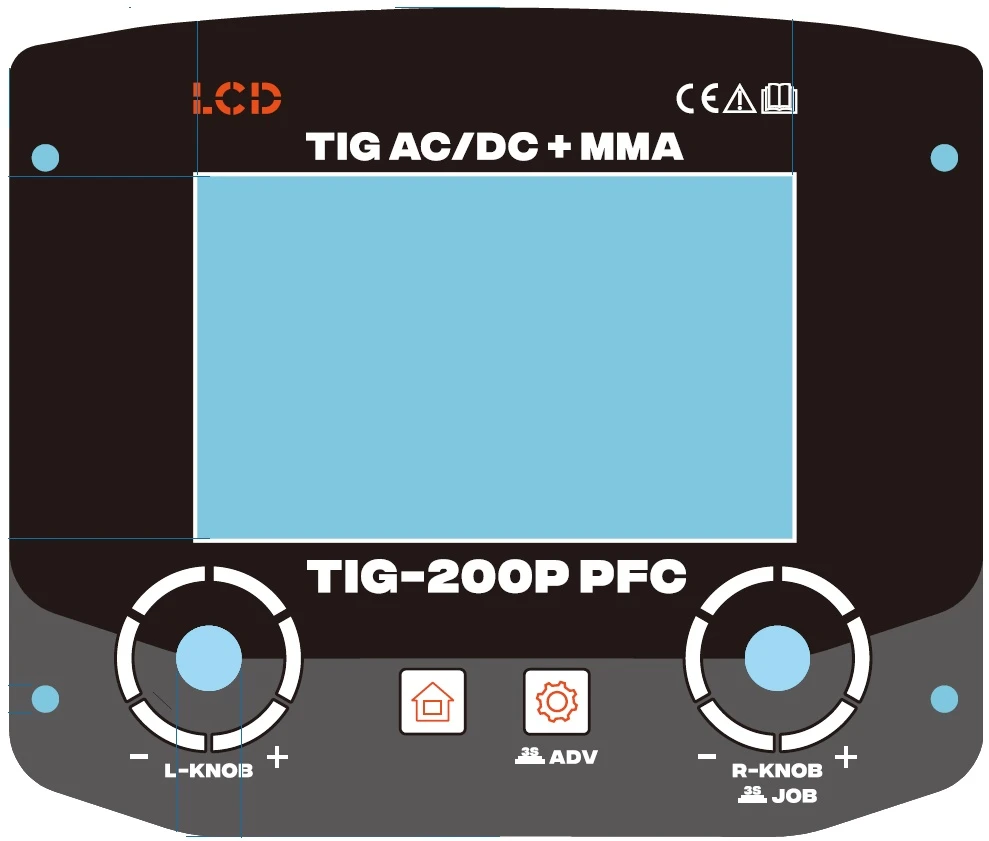 Suvirinimo aparatas Hornec® MASTER-TIG iQ 200 AC/DC PFC