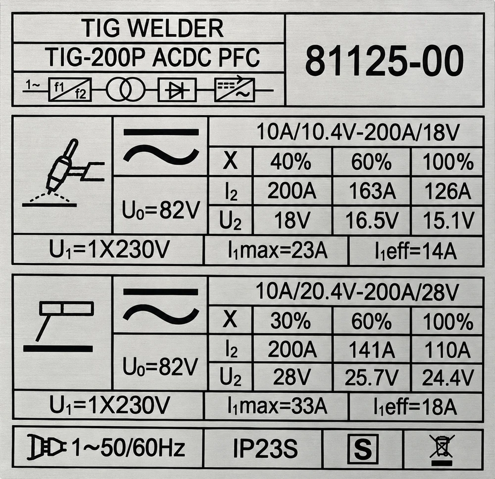 Suvirinimo aparatas Hornec® MASTER-TIG iQ 200 AC/DC PFC