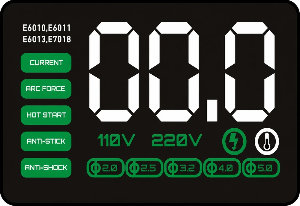 Suvirinimo aparatas HORNEC® smart MMA 2200i XD