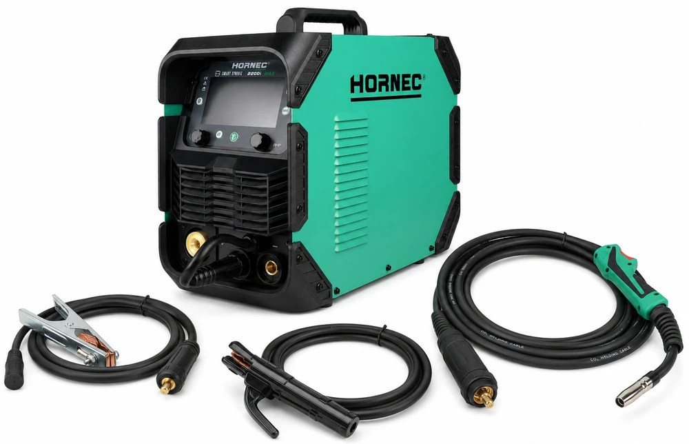 Suvirinimo aparatas HORNEC® smart SynMIG 2200i MAX (sinerginis suvirinimas iki 6 mm)