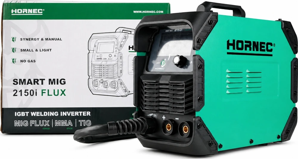 Suvirinimo aparatas HORNEC® smart SynMIG 2150i FLUX (be dujų)