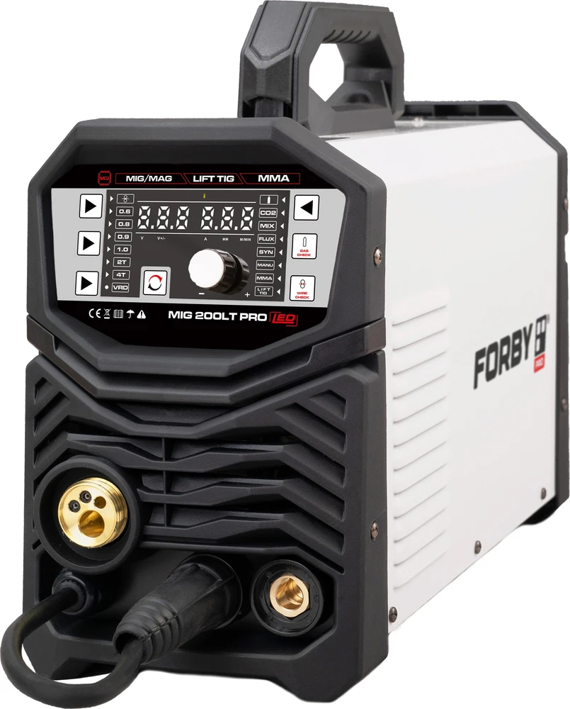 Suvirinimo pusautomatis FORBY® MIG 200LT PRO (200A - 60%) (sinerginis)