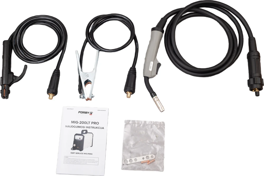 Suvirinimo pusautomatis FORBY® MIG 200LT PRO (200A - 60%) (sinerginis)